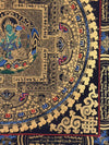 Green Tara Mandala Thangka - Art Of Tibet