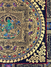 Green Tara Mandala Thangka - Art Of Tibet