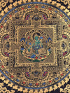 Green Tara Mandala Thangka - Art Of Tibet