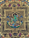 Green Tara Mandala Thangka - Art Of Tibet