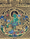 Green Tara Mandala Thangka - Art Of Tibet