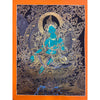 Green Tara Thangka - Art Of Tibet