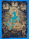 Green Tara Thangka - Art Of Tibet