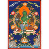 Green Tara Thangka - Art Of Tibet