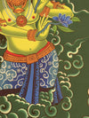 Green Tara Thangka - Art Of Tibet