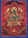 Green Tara Thangka - Art Of Tibet