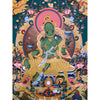 Green Tara Thangka - Art Of Tibet