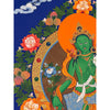 Green Tara Thangka - Art Of Tibet