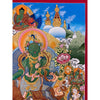 Green Tara Thangka - Art Of Tibet