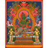 Green Tara Thangka - Art Of Tibet