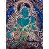 Green Tara Thangka - Art Of Tibet