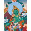 Green Tara Thangka - Art Of Tibet