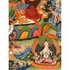 Green Tara Thangka - Art Of Tibet