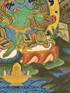 Green Tara Thangka - Art Of Tibet