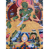 Green Tara Thangka - Art Of Tibet