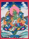 Green Tara Thangka - Art Of Tibet