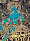 Green Tara Thangka - Art Of Tibet