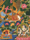 Green Tara Thangka - Art Of Tibet