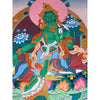 Green Tara Thangka - Art Of Tibet