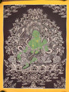 Green Tara Thangka - Art Of Tibet