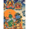 Green Tara Thangka - Art Of Tibet