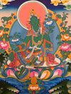 Green Tara Thangka - Art Of Tibet