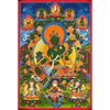 Green Tara Thangka - Art Of Tibet