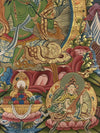 Green Tara Thangka - Art Of Tibet