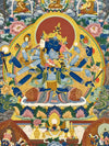 Guhyasamaja Masterpiece Thangka - Art Of Tibet