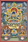 Guhyasamaja Masterpiece Thangka - Art Of Tibet