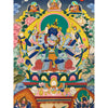 Guhyasamaja Masterpiece Thangka - Art Of Tibet