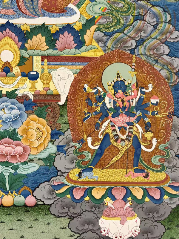 Guhyasamaja Masterpiece Thangka - Art Of Tibet
