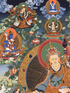 Guru Rinpoche Eight Manifestation of Padmasambhava Thangka - Art Of Tibet