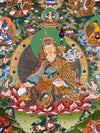 Guru Rinpoche Eight Manifestation of Padmasambhava Thangka - Art Of Tibet