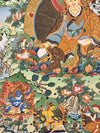 Guru Rinpoche Eight Manifestation of Padmasambhava Thangka - Art Of Tibet