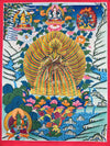 Guru Rinpoche Padmasambhava Rainbow Body Thangka - Art Of Tibet