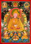 Guru Rinpoche Padmasambhava Thangka - Art Of Tibet