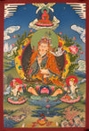 Guru Rinpoche Padmasambhava Thangka - Art Of Tibet
