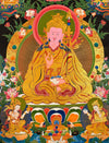 Guru Rinpoche Padmasambhava Thangka - Art Of Tibet