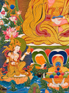 Guru Rinpoche Padmasambhava Thangka - Art Of Tibet