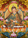 Guru Rinpoche Padmasambhava Thangka - Art Of Tibet