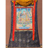 Guru Rinpoche Padmasambhava Thangka - Silk Framed - Art Of Tibet