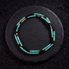 Tibetan Turquoise & Black Onyx Heishi Beads Mala