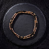 Rhyolite & Black Onyx Heishi Beads Mala