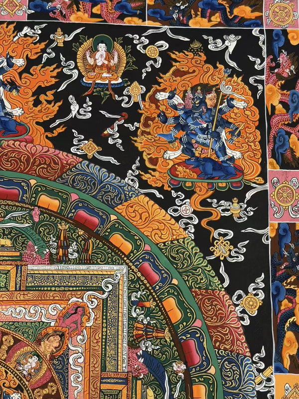 Hevajra Mandala Thangka - Art Of Tibet