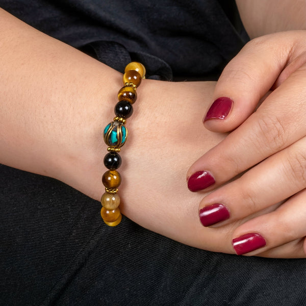 Honey Tiger Eye Bracelet - Art Of Tibet