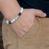Howlite and Lava Stone Bracelet - Art Of Tibet