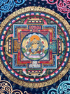 Jambhala Mandala Thangka - Art Of Tibet