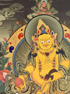 Jambhala Tibetan Thangka - Art Of Tibet