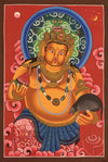 Jambhala Tibetan Thangka - Art Of Tibet